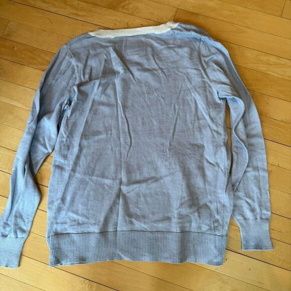 Chaser maman amour amie Long Sleeve Crew Neck Striped Pullover size medium - Picture 5 of 5